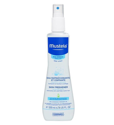 Mustela Eau Rafraichissante et Coiffante pour Bébé - 200 ml