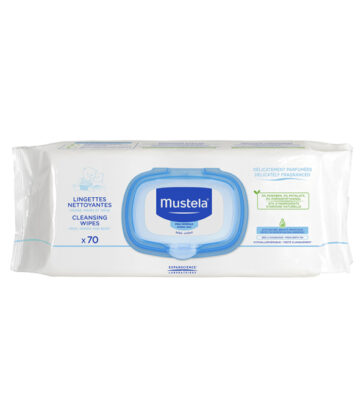 Mustela Lingettes Nettoyantes 70 pièces